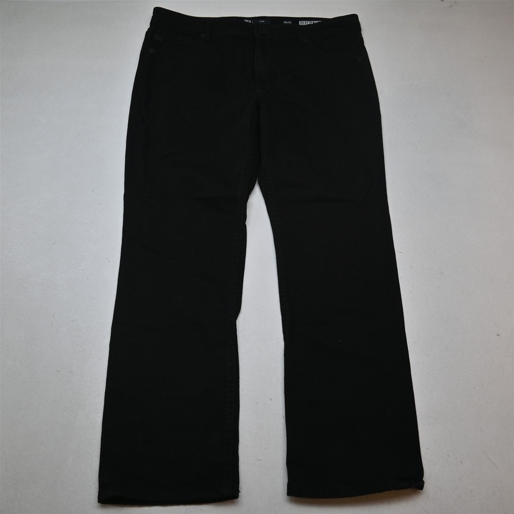 Buckle 38x32 Black Stretch Denim Tyler Bootcut Mens Jeans